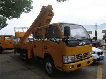Dongfeng 20m telescopic boom lift truck