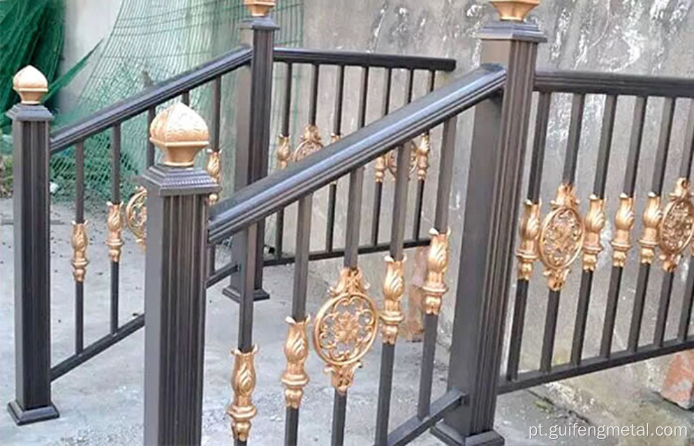 Railings de escada de aço inoxidável para uso comercial doméstico