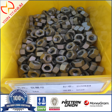 Hexagon Nut-Titanium Gr2-Yixin