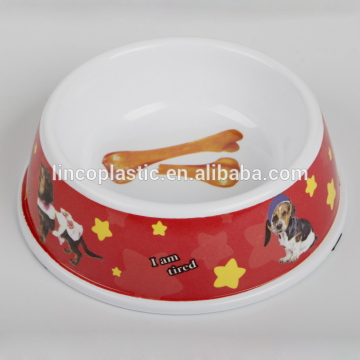 Melamine pet bowl for dogs and cats