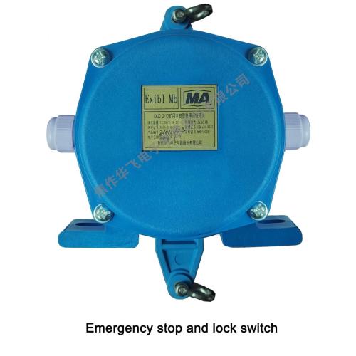 Controle de frenagem de emergência para proteção da correia transportadora