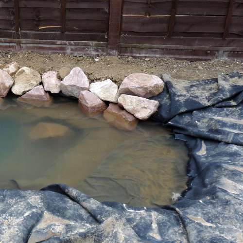 GeomeMbrana 1MM балық аулау HDPE Pond Liner Үндістан