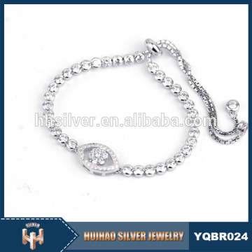 Fabrica por mayor de joyeria de moda damas pulsera pulsera de plata 925