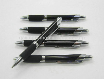 Chromed black ball pen