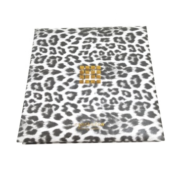 Black makeup paper packaging for eye shadow palette