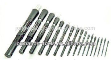 Adjustable Hand Reamers Metric Size ELEVEN PIECES SET WITH PILOT SLEEVE