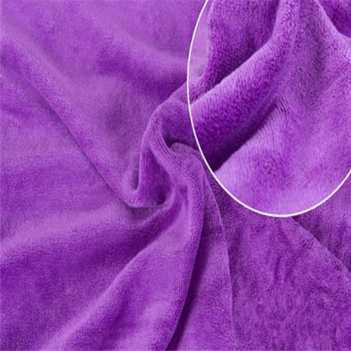 100% polyester microfibre teint en plaine