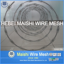 BTO-22 SS concertina razor wire ribbon wire