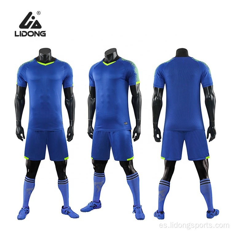 Uniforme de fútbol equipo personalizado equipo de fútbol ropa ropa