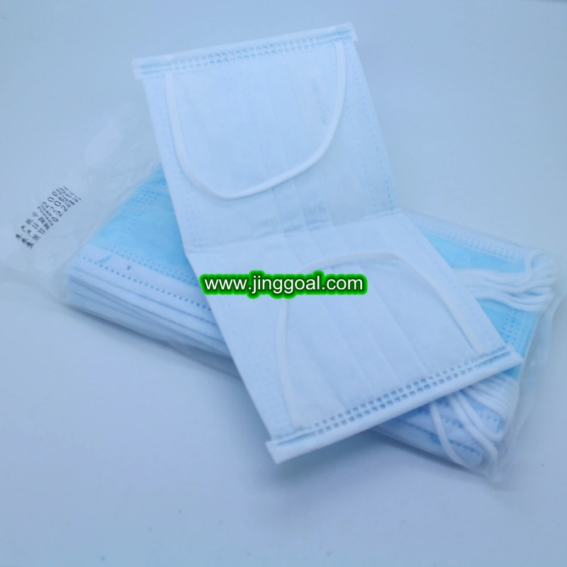 Stock Ready to Ship Disposable 3 Layer Face Mask