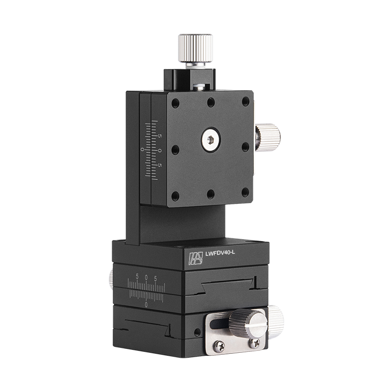 Ruční rybina stolku v ose XYZ 40 Manual XYZ-Axis Stage Dovetail 40