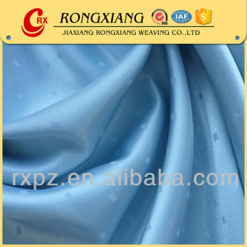 Textile fabrics supplier Custom Yarn dyed satin for hometextile