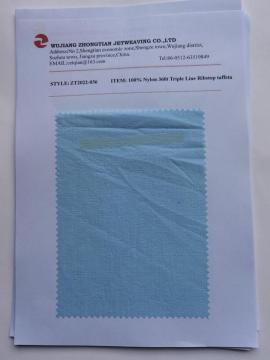 100% Nylon 360t Triple Line Ribstop taffeta