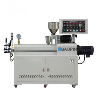 Equipment control double screw extruder