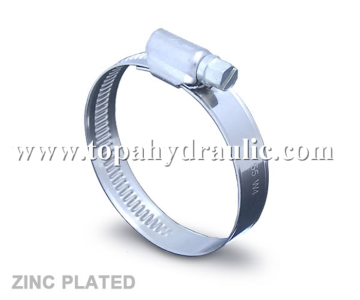 Tube stainless steel band small hose worm clamp