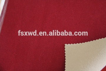 suede shawls Synthetic PU Suede shoes Fabric