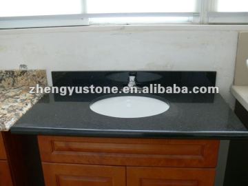 Black Galaxy Granite Vanity Tops