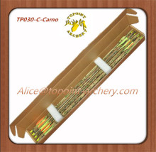 Wholesale TP030-C-CAMO 30" Carbon Camo Archery Arrow for hunting