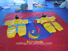 2014 best quality funny inflatable sports games/ sumo suits sumo wrestling