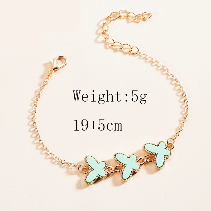 Fashion Jewelry New Multicolor Butterfly Bracelet Is Still Adjustable Bracelet