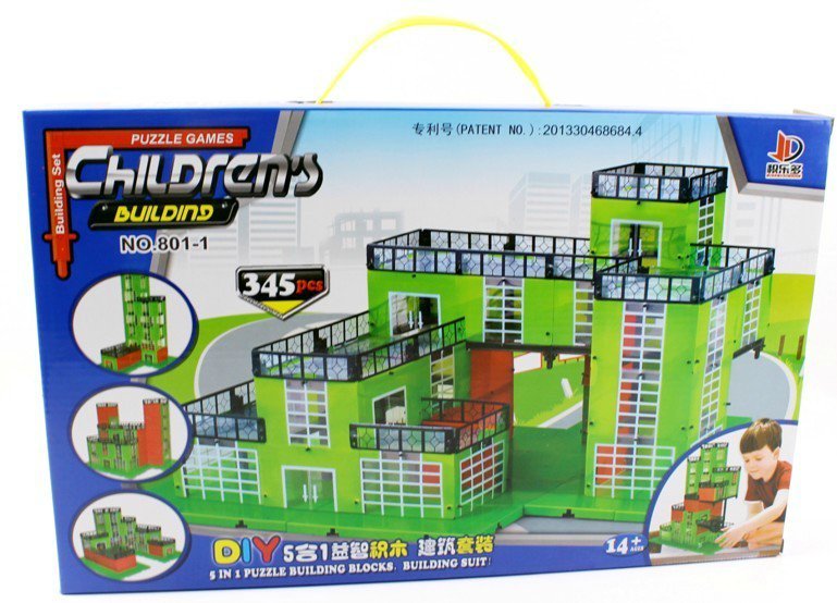 5 In1 Puzzle Building Blocks