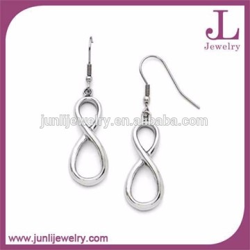 Hot Sale Stainless Steel New Design Earring Infinity Symbol Earring