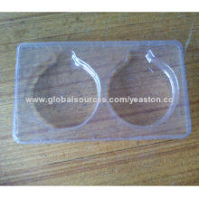 Double blister trays for protecting product and enhance product image