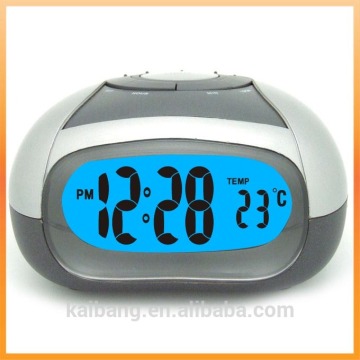 LCD talking alarm clock