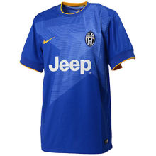 2014 Italy Club Juventus Blue Away Soccer Jersey ,Soccer Uniform,Soccer Kits Thai Quality