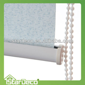 Light Blue Fabric Roller Blinds / industrial roller blind