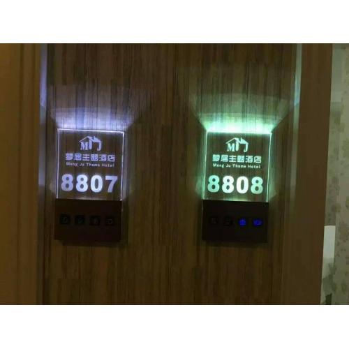 Sistem Doorplate Tipe Baru Lemah Saat Ini untuk Hotel