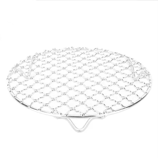Charcoal Barbecue Net Stainless Steel Portable Grill Grate