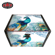 Peacock MDF Storage Box