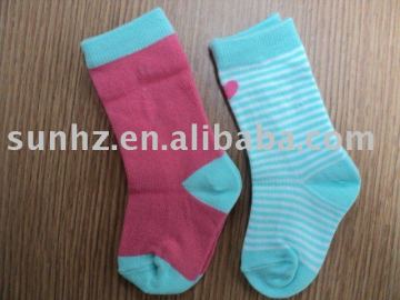 children's crew cotton socks