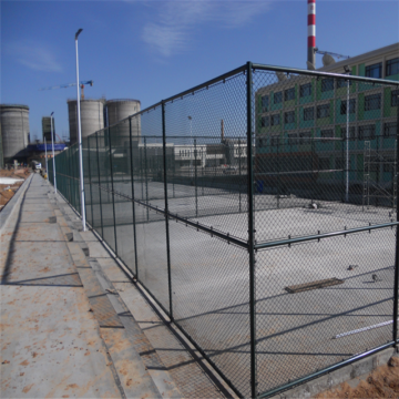 High quality pvc coated chain link fence