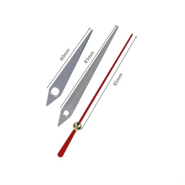 DIY Silver Metal Hands Parts Kit for Wall Clock Repair