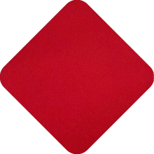 Knitted polyester melton fabric