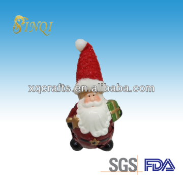 Christmas santa claus figurines outdoor