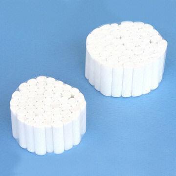 Medical Rolls for Dental Use, Made of Cotton, Available in Various Sizes