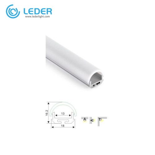 LEDER White Bright Modern Linear Light