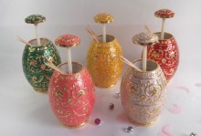 metal automatic toothpick box, toothpick holder