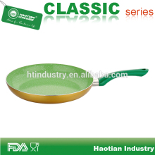 Aluminum Green Ceamic Coated Frying Pan