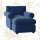 Living Room Fabric Chaise Lounge Sofa