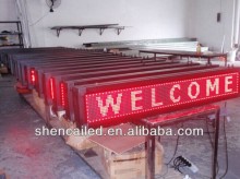 P10 led running message display/xxx video message led display