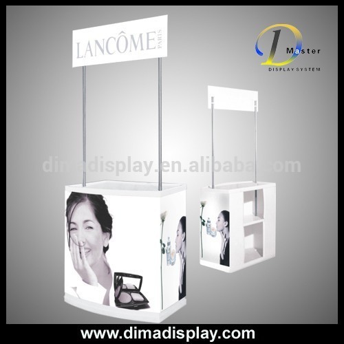 DM PE+ABS Material point of sale counter top display