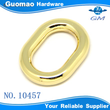 Zinc alloy bag accessories ring metal oval rings