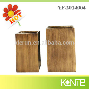 New imitate wooden planter box,cheap planter boxes,commercial planter boxes