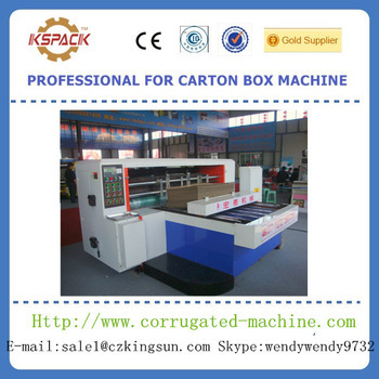 used corrugated carton die cut machine