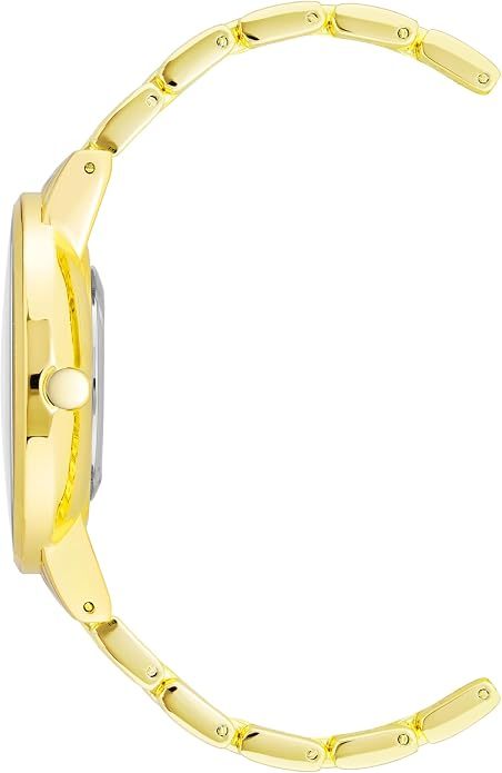 Elegant Women's Crystal Accent Watch Bracelet