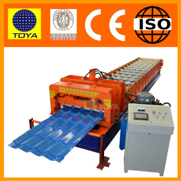 Customized step tile roll forming machine line
